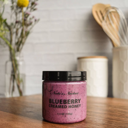 Berry Creamed Honey - Choose from Blackberry, Blueberry, Strawberry, or Raspberry