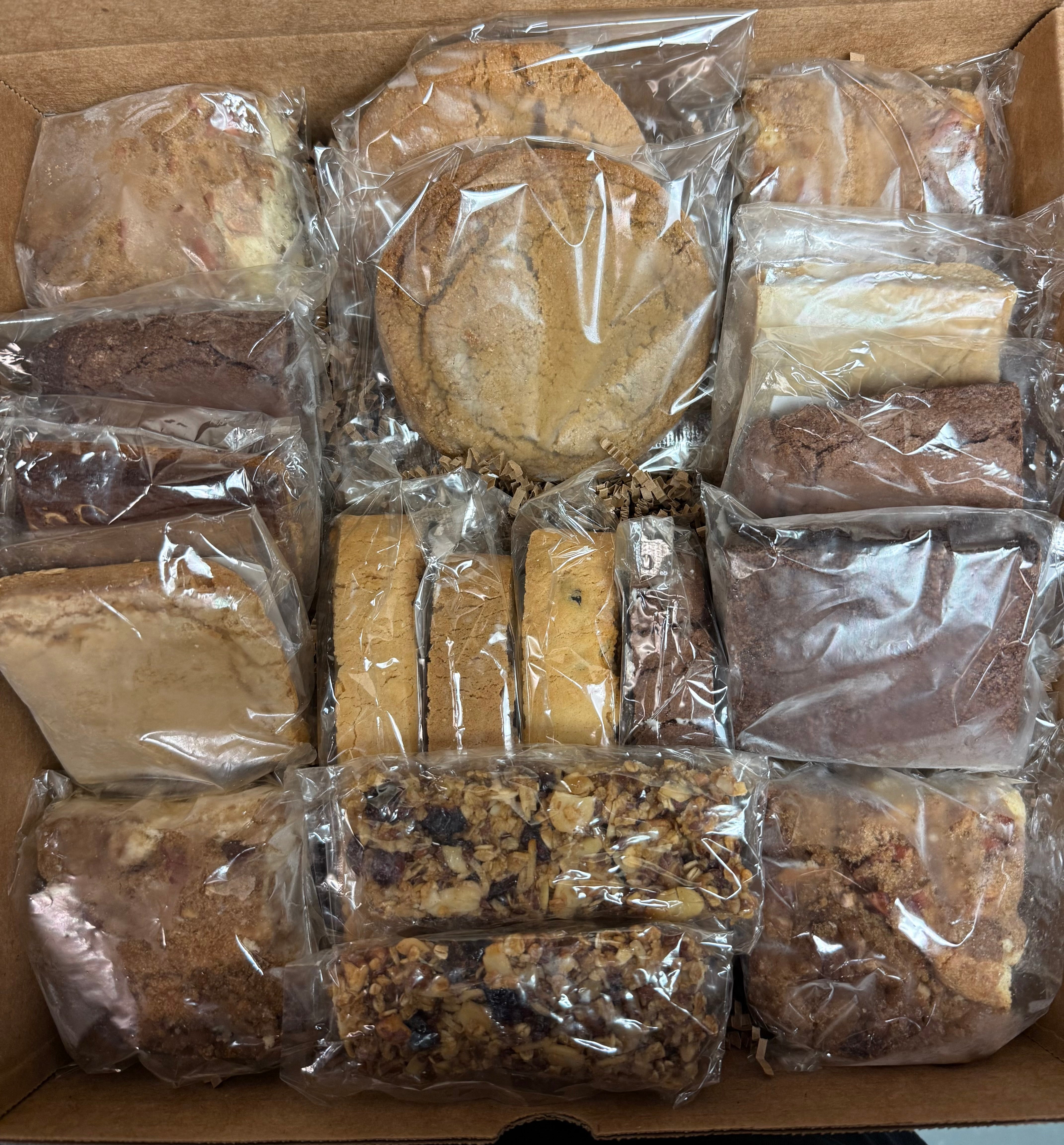 Ultimate Coffee Tea & Bakery Treats Gift Basket: A coffee, tea, cocoa, chocolate, honey, and house-made bakery treats gift basket