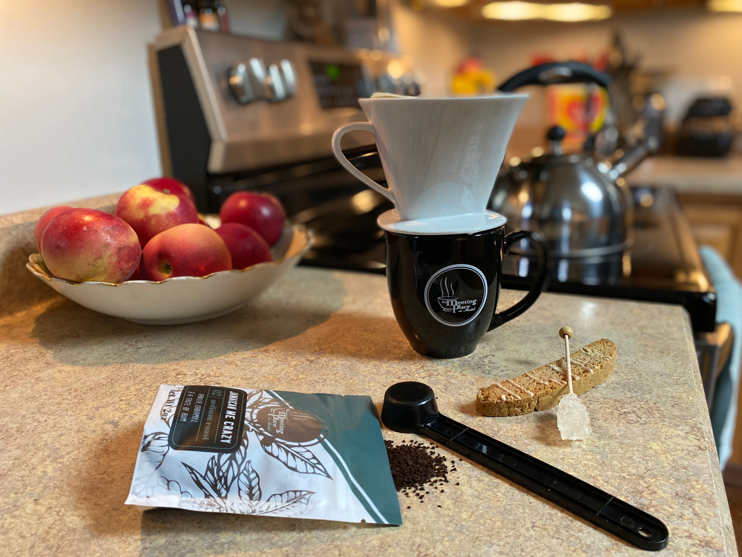 Bistro Mug with Pour Over Cone Set