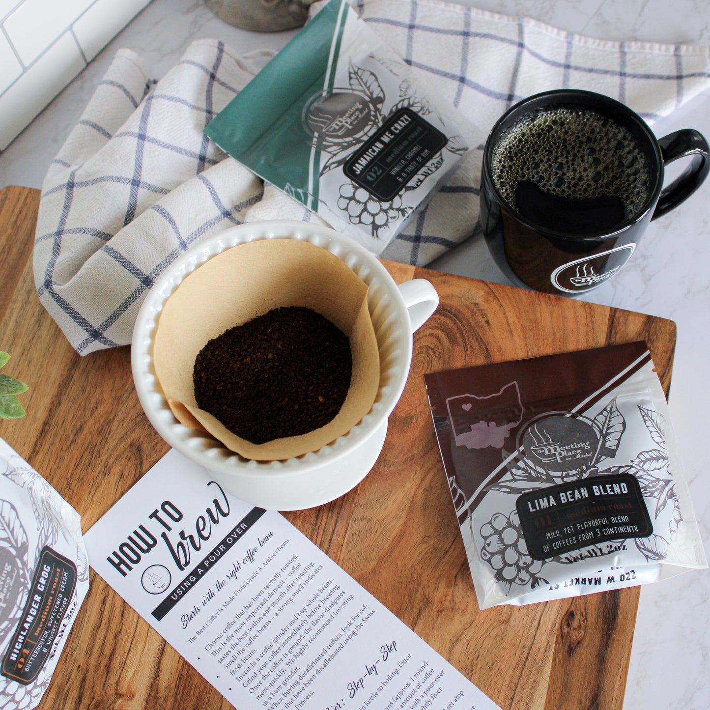 Bistro Mug with Pour Over Cone Set