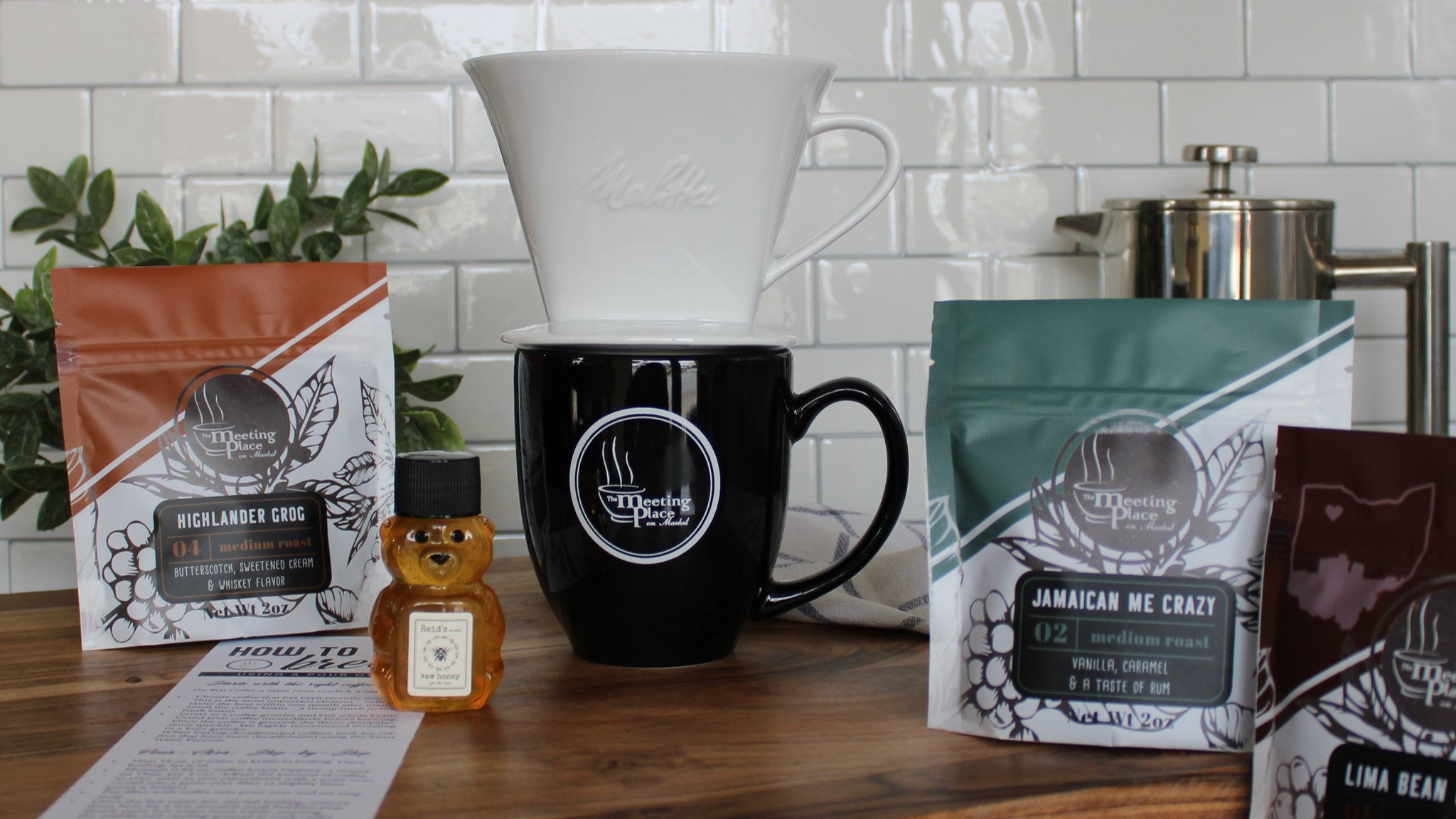 Books & Brew Gift Basket: A Blind Date With A Book and Gourmet Coffee Gift Box