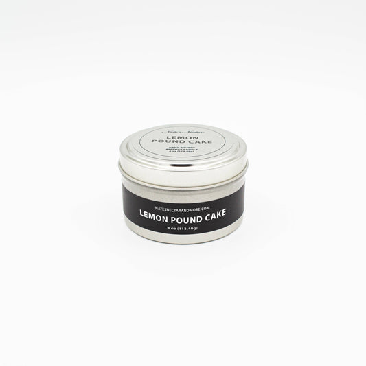 Lemon Pound Cake Beeswax Candle: Tin