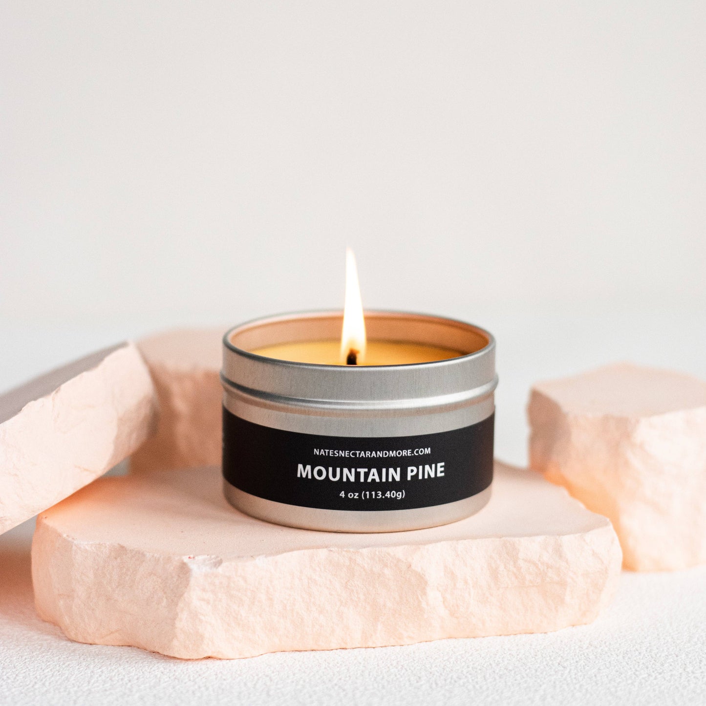 Mountain Pine Beeswax Candle