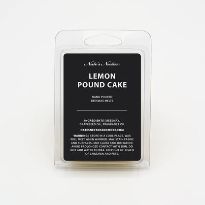 Lemon Pound Cake Beeswax Candle: Tin