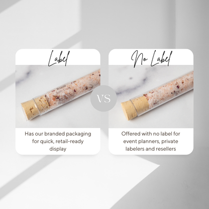 Botanical Bath Soaks | Tube | Branded & Unlabeled: Branded / Lavender