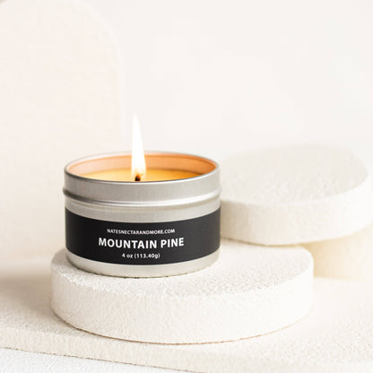Mountain Pine Beeswax Candle