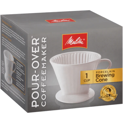 Ceramic Melitta® Pour Over Cone Drinkware - The Meeting Place on Market