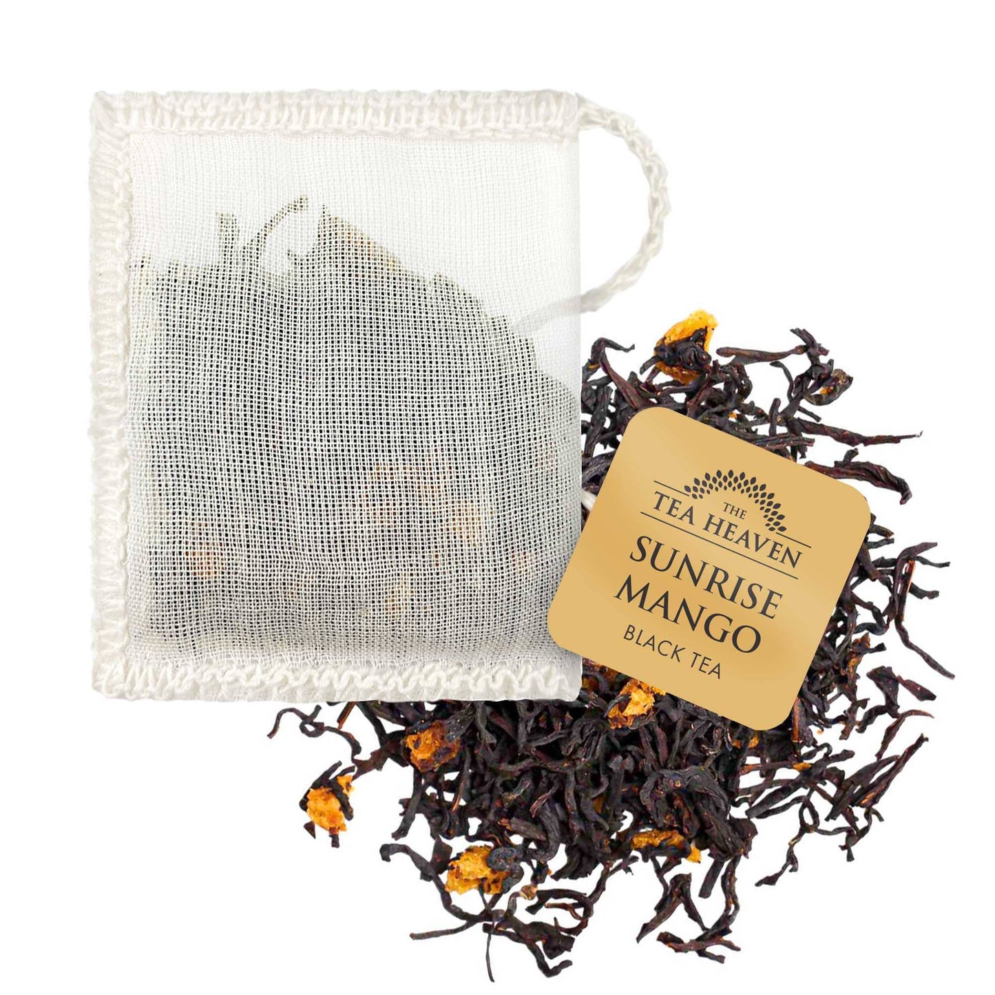 Sunrise Mango Mini Tea Bag Canister