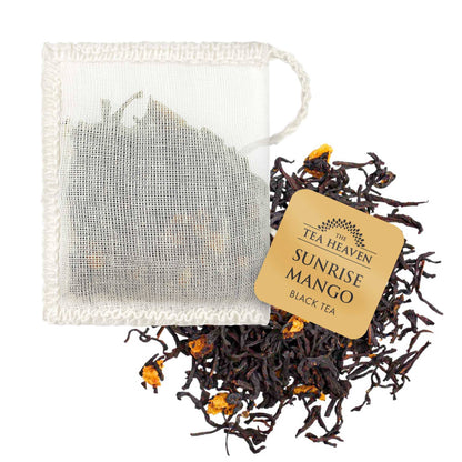 Sunrise Mango Mini Tea Bag Canister