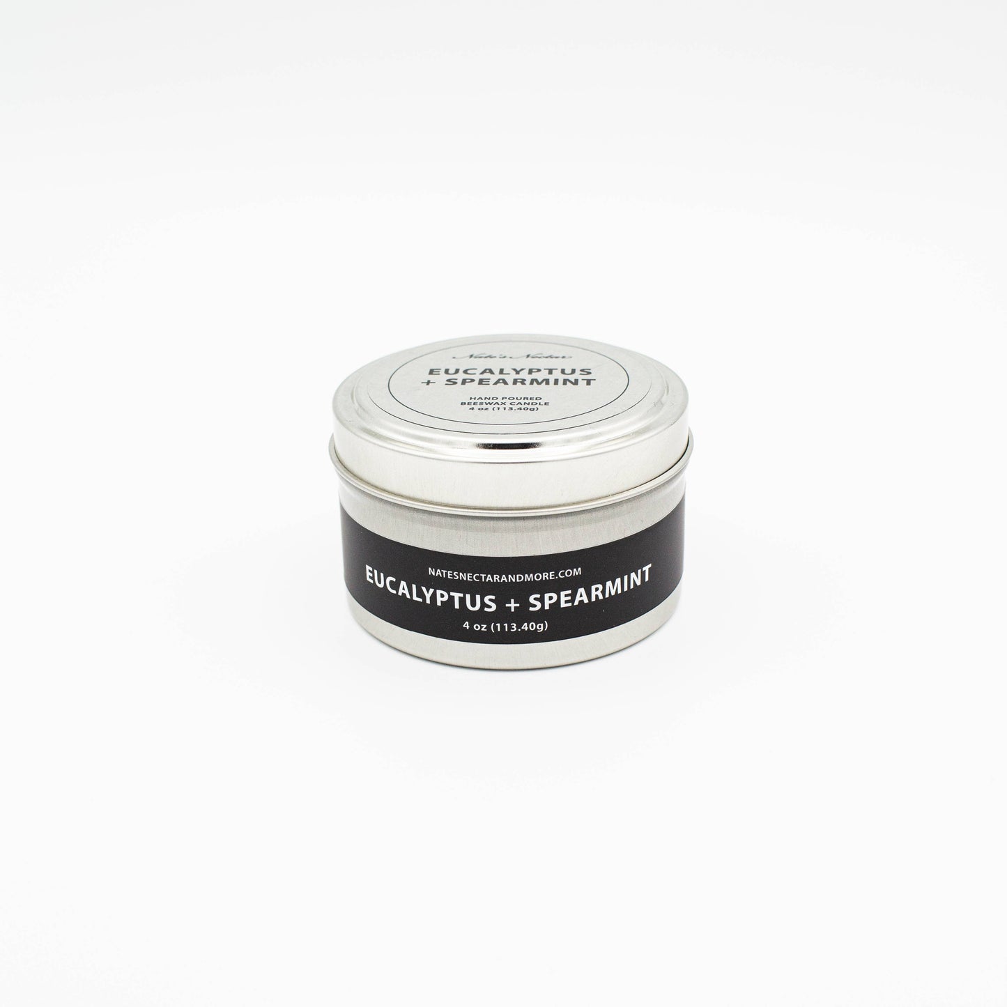 Eucalyptus & Spearmint Beeswax Candle Tin