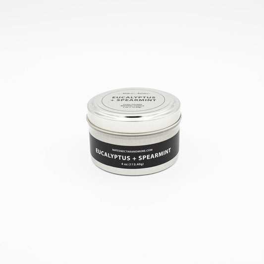 Eucalyptus & Spearmint Beeswax Candle Tin