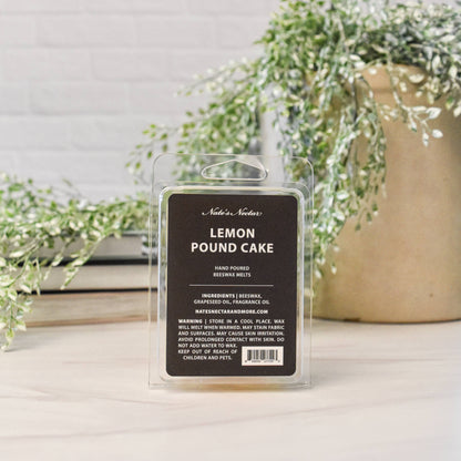 Lemon Pound Cake Beeswax Candle: Tin