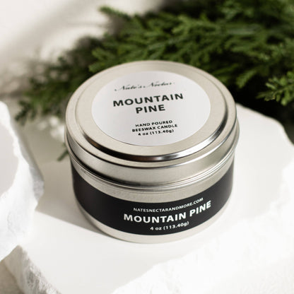 Mountain Pine Beeswax Candle