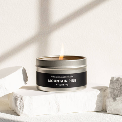Mountain Pine Beeswax Candle