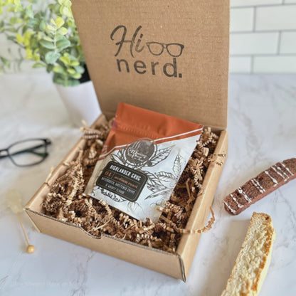Hello Nerd Coffee Gift Box - +Send Coffee Instead of a Card, Includes Shipping