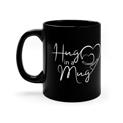 11oz Black Hug in a Mug Mug - The Meeting Place on Market