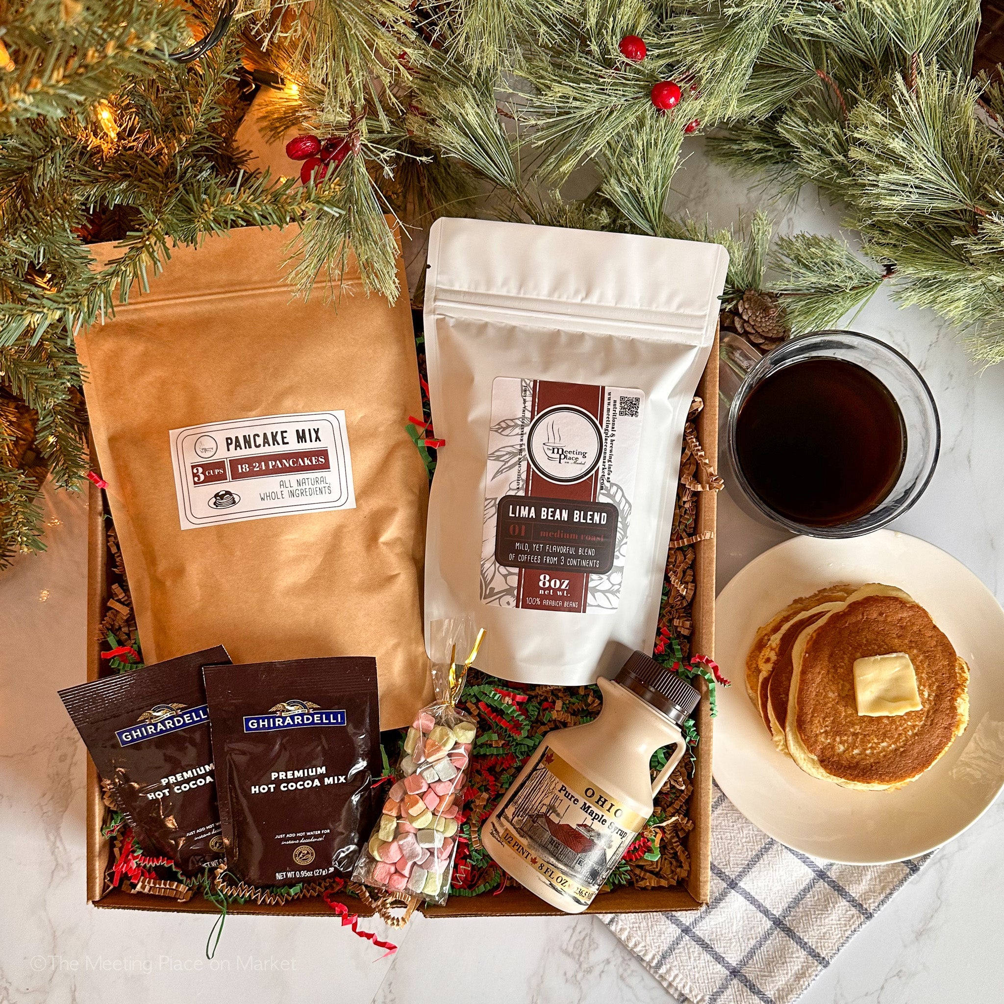 Handmade Candle and Gourmet Coffee Gift Basket – The Meeting Place on Market