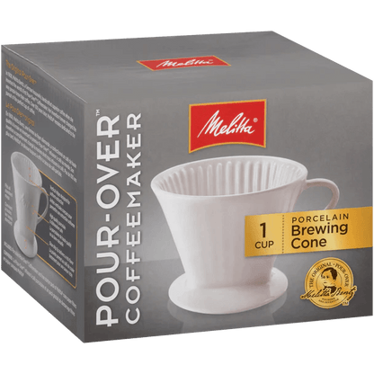 Ceramic Melitta® Pour Over Cone Drinkware - The Meeting Place on Market