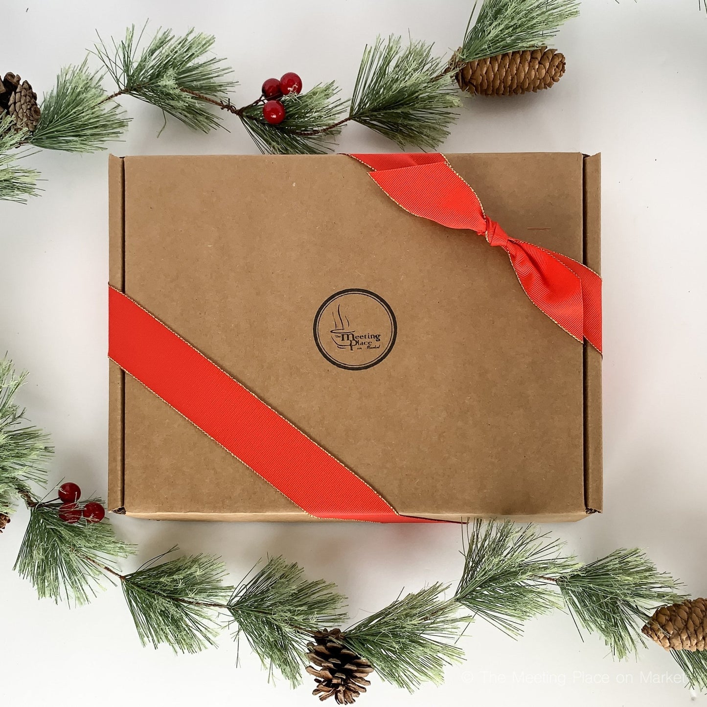 Christmas Coffee Break Gift Box Christmas Gift Basket - The Meeting Place on Market
