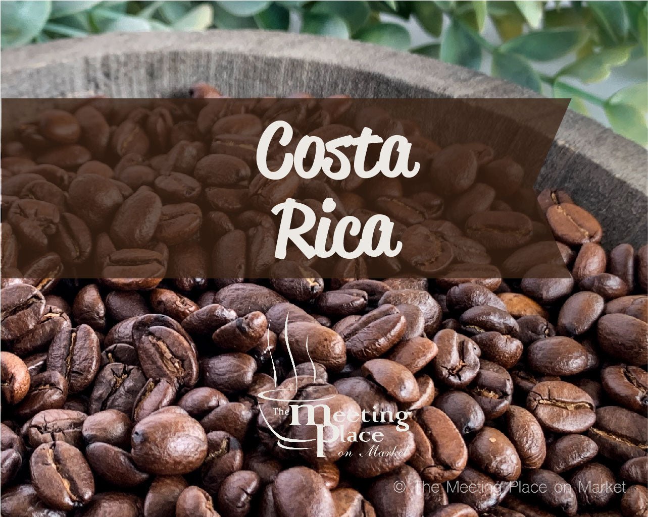 Costa Rica Coffee Beans / Ground Coffee Gourmet Coffee - The Meeting Place on Market