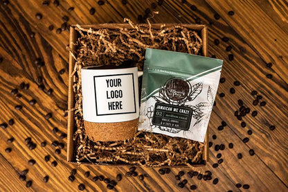 Custom Logo Mug and Gourmet Coffee Gift Box Corporate Gift Baskets - The Meeting Place on Market
