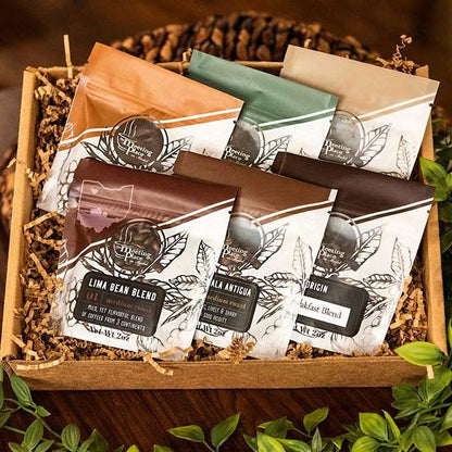 Coffee Sampler Variety Pack Gift Basket