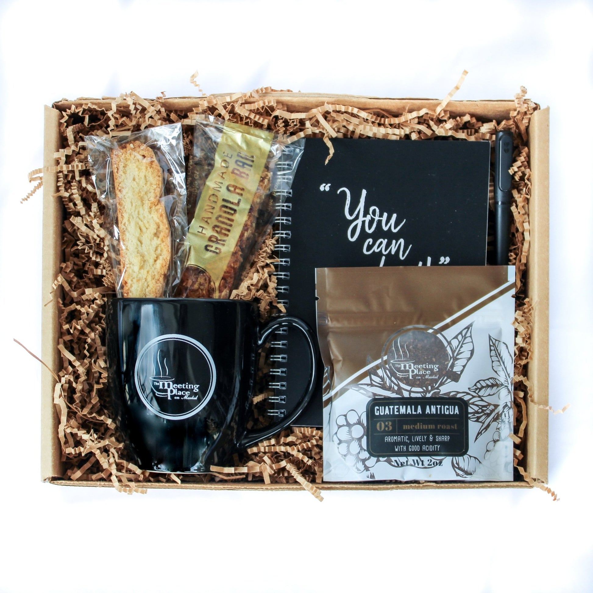 Deluxe New Hire Gift Box Corporate Gift Baskets - The Meeting Place on Market