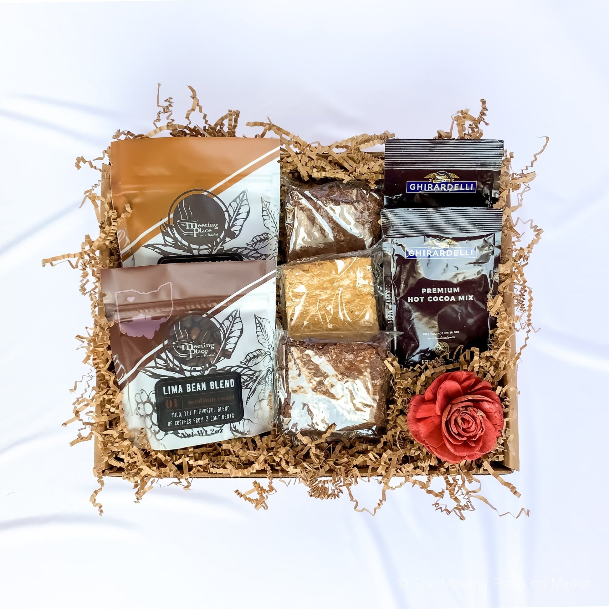 Espresso Your Love Coffee Gift Box Valentine's Day Gift Basket - The Meeting Place on Market