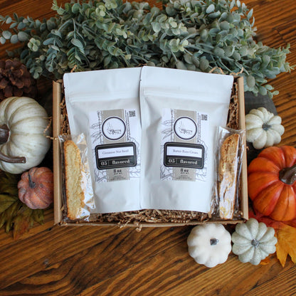 Fall Autumn Coffee Gift Box, Thanksgiving Gift Basket, Pumpkin Spice Coffee Fall / Autumn Gifts - The Meeting Place on Market