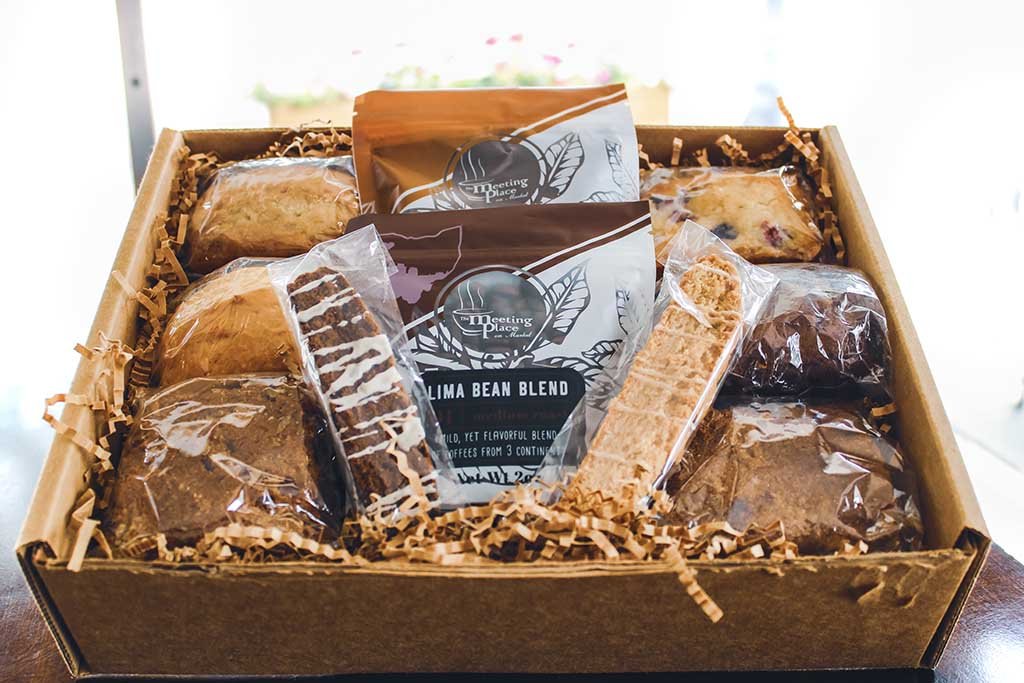Gourmet Breakfast Gift for Dad with Dark Roast Coffee Father's Day Gift Basket - The Meeting Place on Market