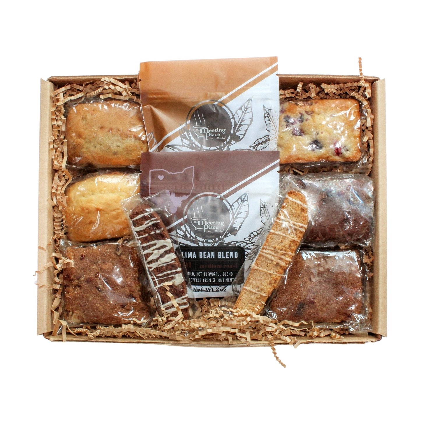 Mother's Day Breakfast Gift Basket with Flavored Coffee Mother's Day Gift Basket - The Meeting Place on Market