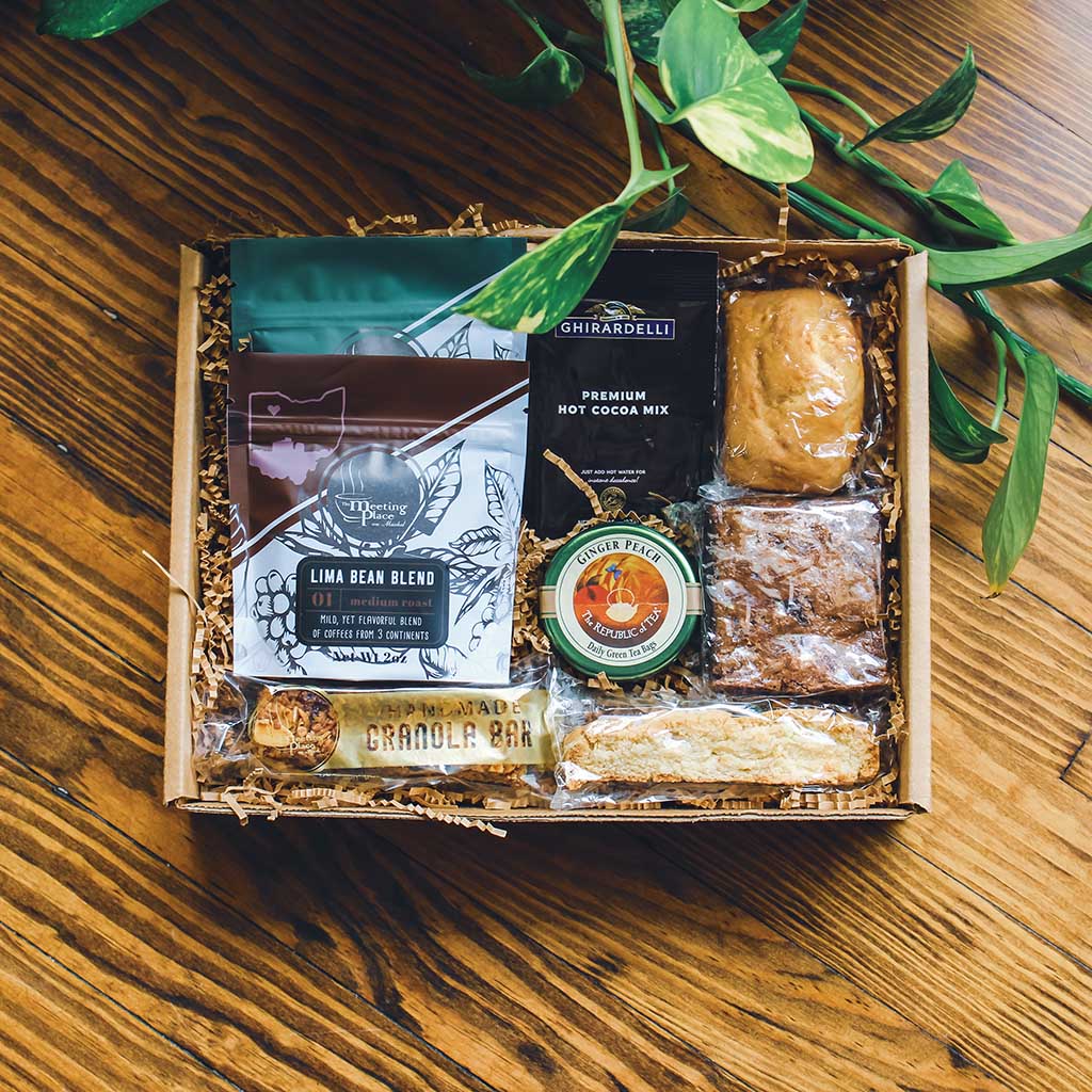 Sampler Welcome New Hire Gift Box | New Team Member Gift Corporate Gift Baskets - The Meeting Place on Market