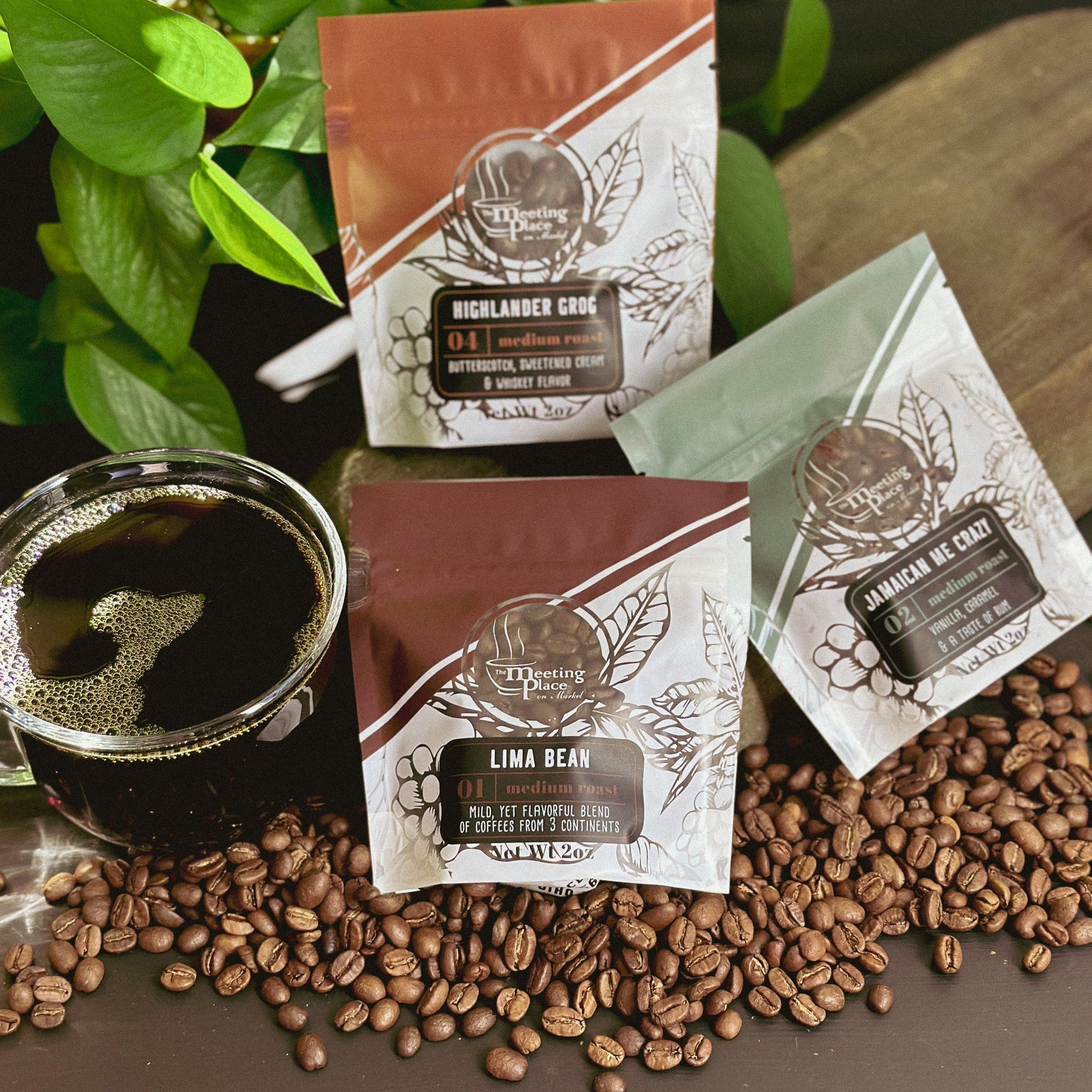 Surprise Coffee Sampler - Variety of 3 Samplers Coffee Sampler - The Meeting Place on Market