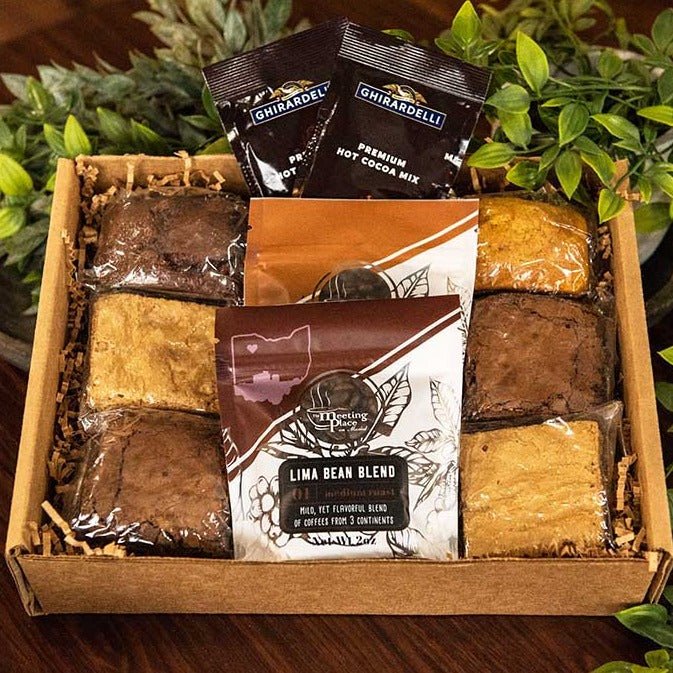 Sweet Treats Gift Basket | Birthday Coffee & Food Gift Basket Birthday Gift Basket - The Meeting Place on Market