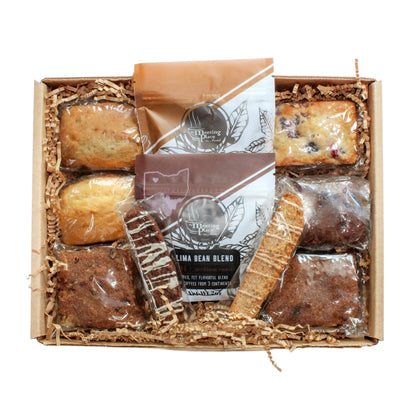 Sympathy Gift Basket with Breakfast Baked Goods Food Gift Baskets - The Meeting Place on Market